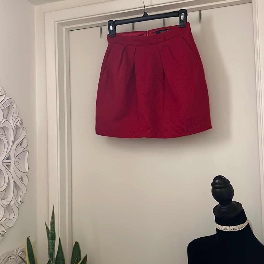 tweed red mini.
